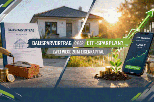 Bausparvertrag oder ETF-Sparplan? Zwei Wege zum Eigenkapital